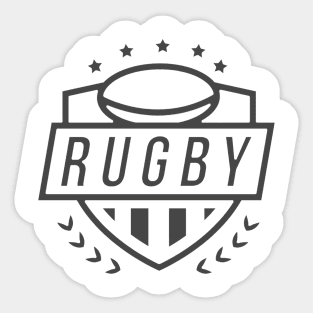 Rugby design Sticker